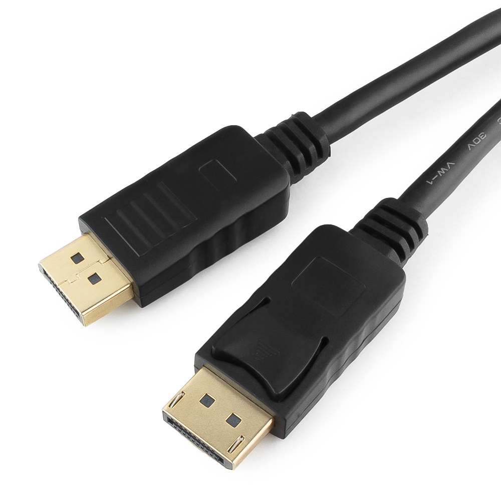 Кабель DisplayPort Cablexpert CC-DP2-10M, 20M/20M, v1.2, экран, 10м, черный, пакет