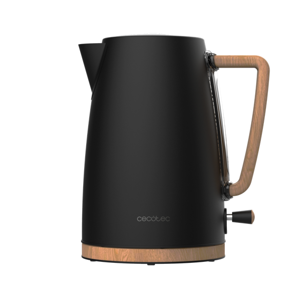 Чайник электрический Cecotec ThermoSense 200 Woody черный