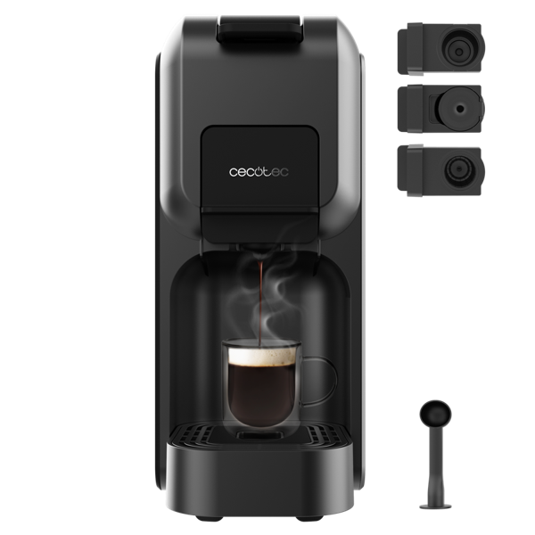 Кофеварка капсульная Cecotec FreeStyle Compact (3в1) черный