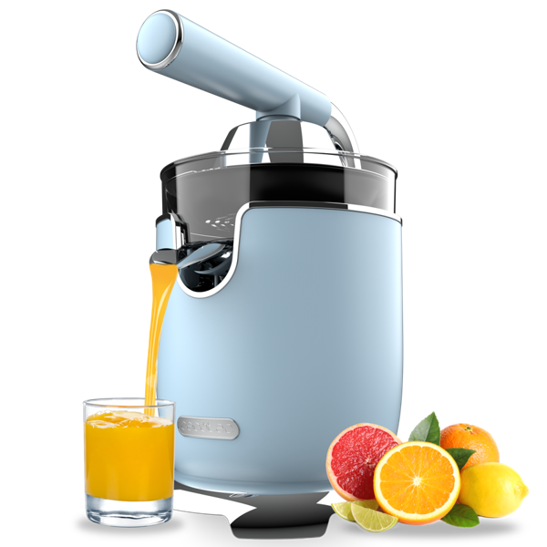 Соковыжималка для цитрусовых Cecotec Xqueeze RetroJuice 1000 голубой