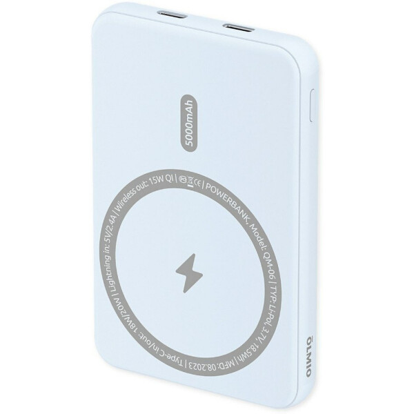Зарядное устройство Power bank Olmio QM-06 5000mAh синий