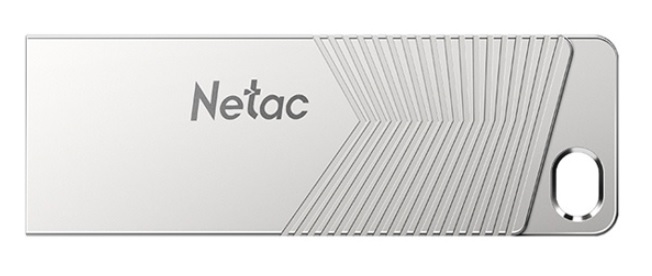 USB Флеш 128GB 3.2 Netac UM1 NT03UM1N-128G-32PN серебристый