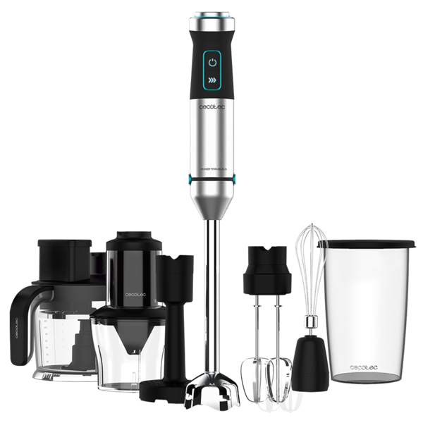 Блендер погружной Cecotec Power Titan Black 1500 XL Total Mix черный