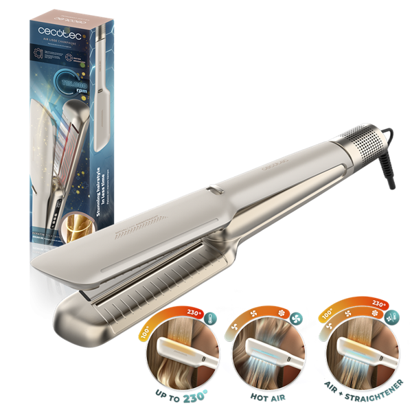 Выпрямитель Cecotec AirLisse Champagne бежевый