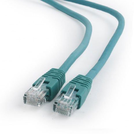 Патч-корд UTP Cablexpert PP6U-1M/G кат.6, 1м, литой, многожильный (зелёный)