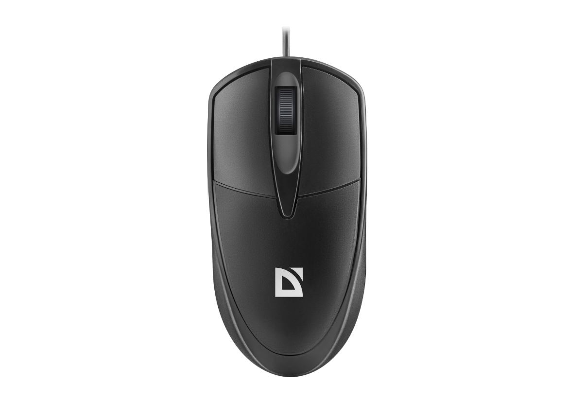 Мышь проводная Defender Trace MB-989 черный