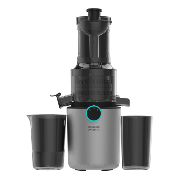 Соковыжималка шнековая Cecotec Juice&Live 1500 Slim серый