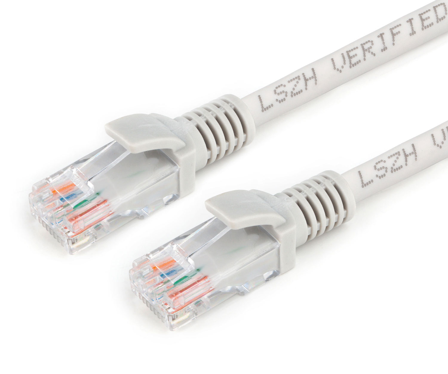 Патч-корд LSZH UTP Cablexpert, кат. 5e, 15м, серый