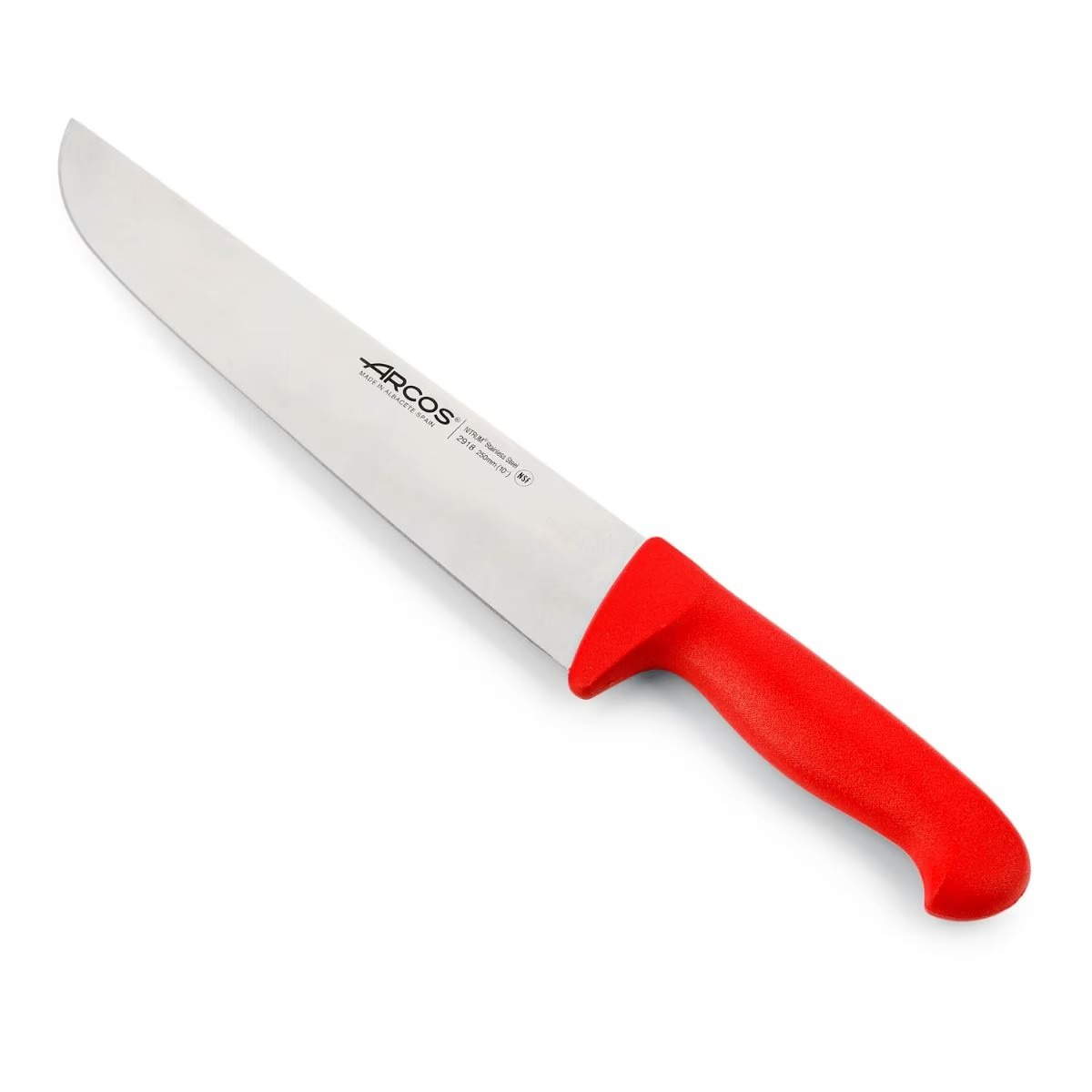 Нож мясника Arcos 2900 291822 250мм красный