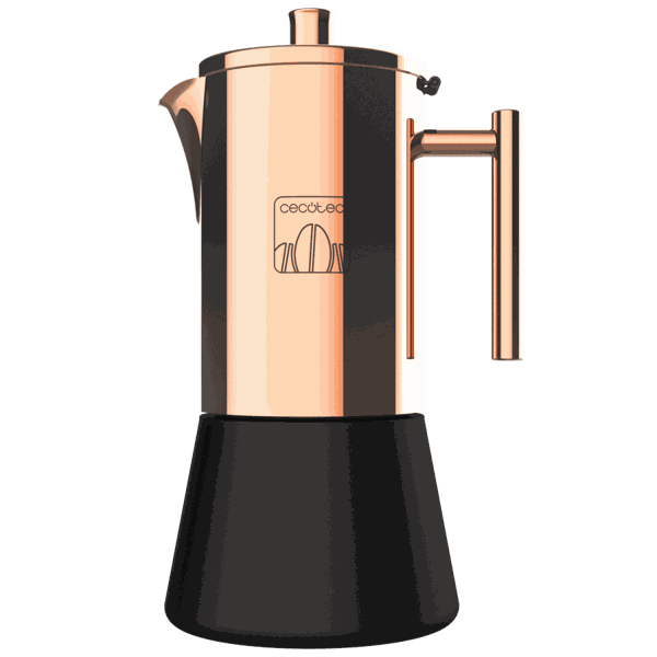 Кофеварка гейзерная Cecotec Moking 200 бронза